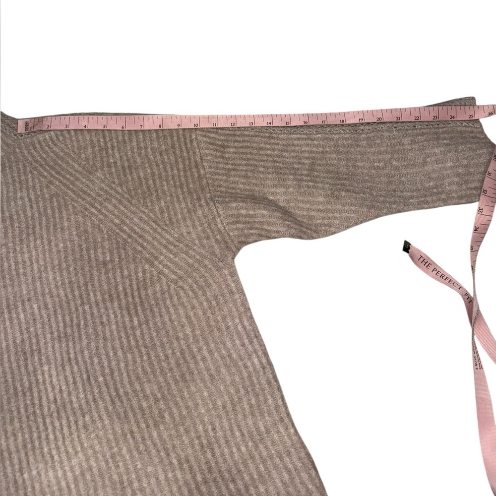 3.1 Phillip Lim Taupe Lace Detail Pullover Sweater Size XS - Picture 10 of 12